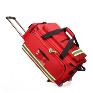 Wholesale 2-in-1 Rolling Oxygen Tank Bag - Waterproof Large Medical Emergency Backpack