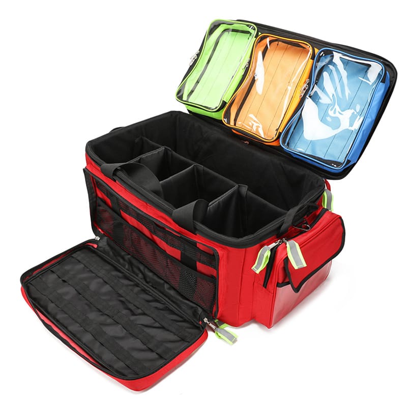 Wholesale 2-in-1 Rolling Oxygen Tank Bag - Waterproof Large Medical Emergency Backpack - Image 2