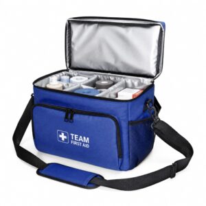 Wholesale Custom Empty 600D Polyester Insulated Athletic Coach Medical Bag