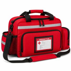 Wholesale Custom Empty 600D Polyester Medical Field Trip Bag for School Nurses & Clinicians